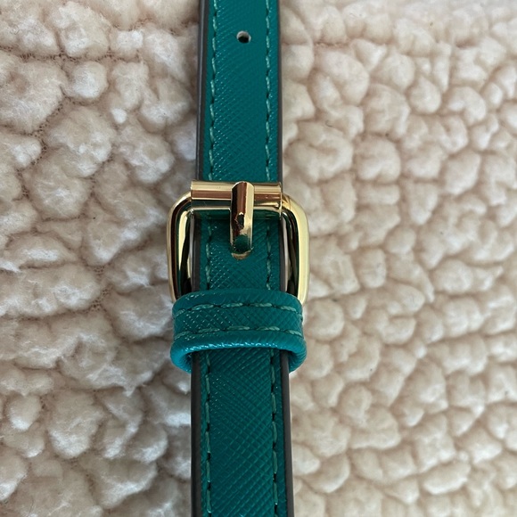 NWT Vanessa Williams Lush crossbody bag in Peacock Blue. - Picture 6 of 8